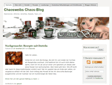 Tablet Screenshot of chaosweib.com